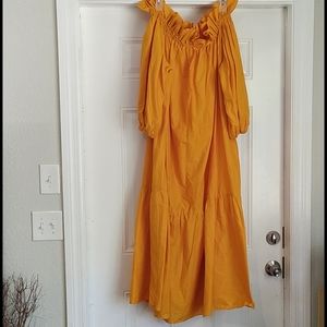 H&M Orange Maxi Dress/ Size XL